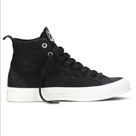 Graffiti artist Chaz Bojorquez Converse Chuck Taylor black high top sneaker shoe - Picture 4 of 13